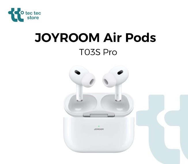 سعر ومواصفات ايربودز جوي روم Joyroom JR-T03S Pro