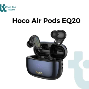 سماعة بلوتوث هوكو ايربودز Hoco EQ20 Rhyme اللاسلكية مع علبة الشحن، تدعم تقنية عزل الضوضاء الهجين (ANC).