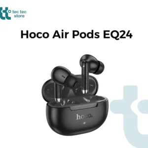 سماعة بلوتوث Hoco EQ24 Estrella اللاسلكية باللون الأسود الأنيق مع علبة الشحن