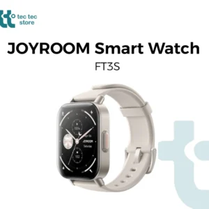 ساعة جوي روم الذكية Joyroom Smart Watch FT3S باللون الرمادي وشاشة HD كبيرة